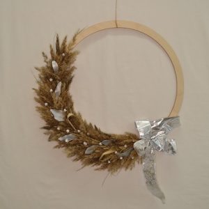 Kuivakukkakranssi 38cm