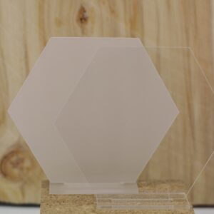 Akryylikyltti, hexagon 5kpl