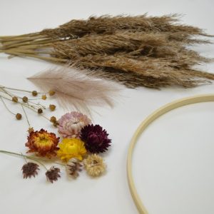 DIY kranssipaketti kuivakukilla.
