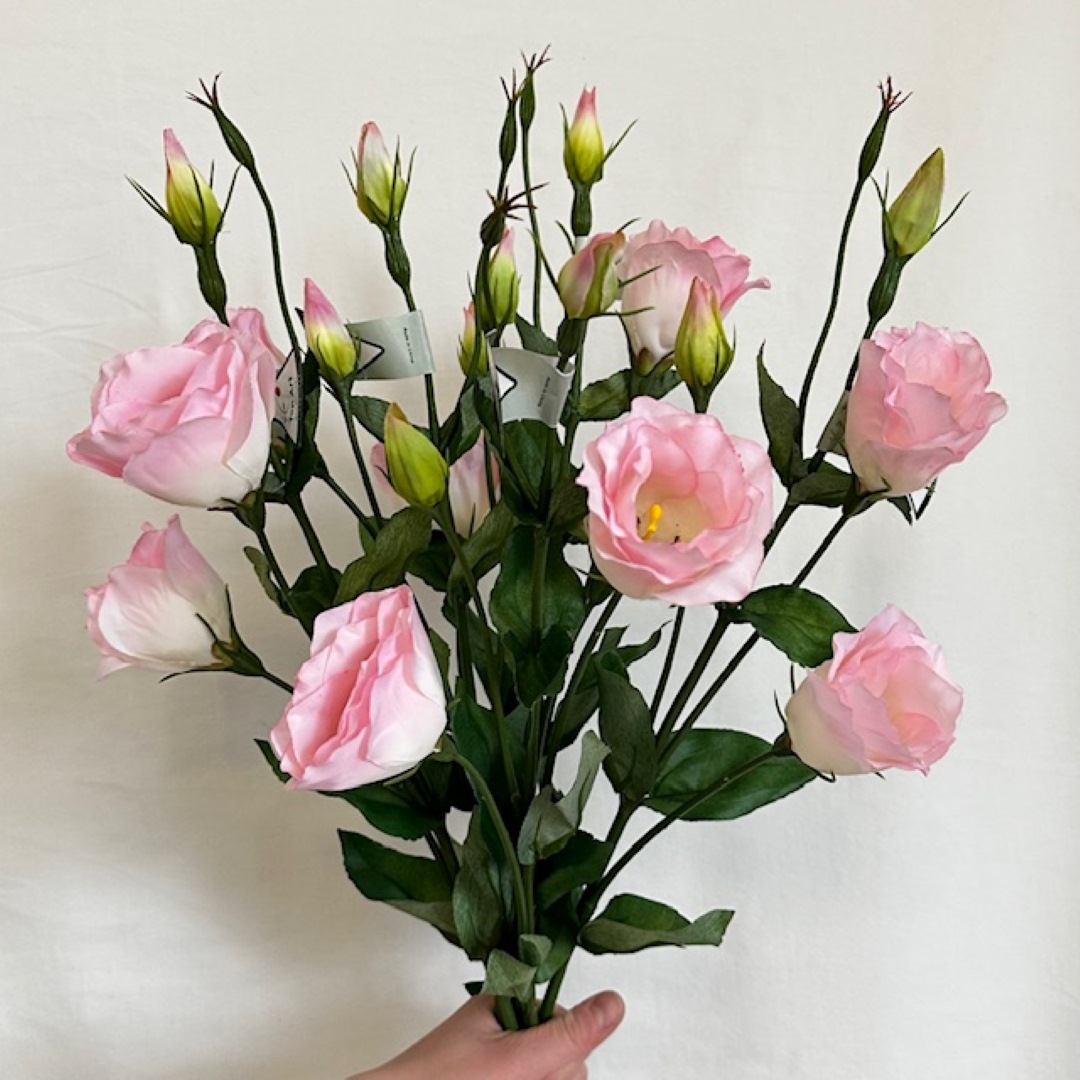 pinkki tekokukka eustoma