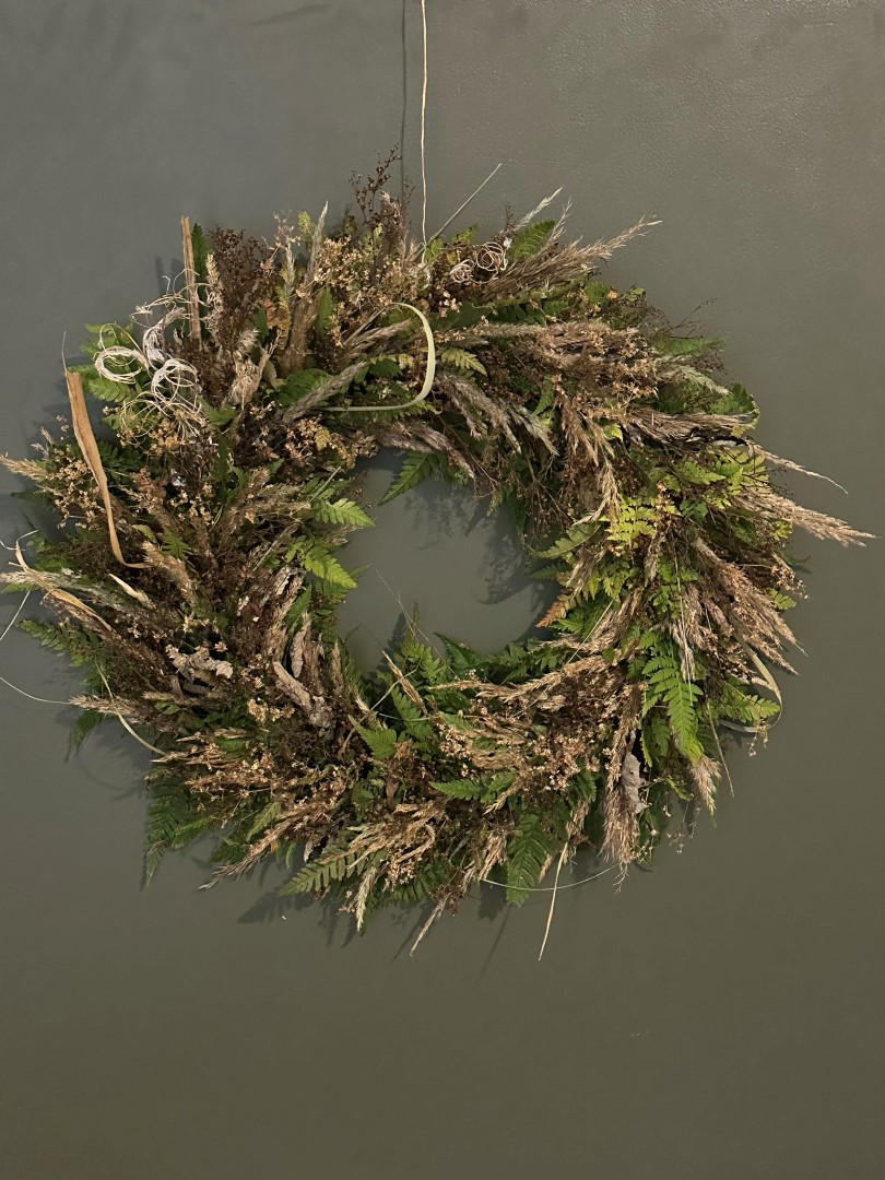 Kuivakukkakranssi 32cm - Image 2